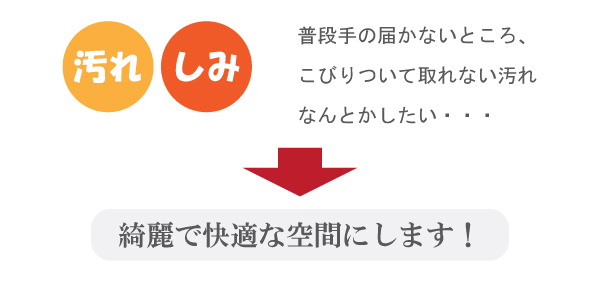 ルームクリーニング